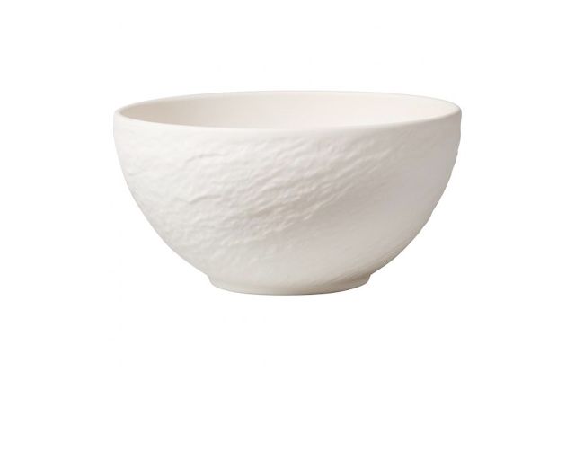 Bowl manufacture rock porcelain white