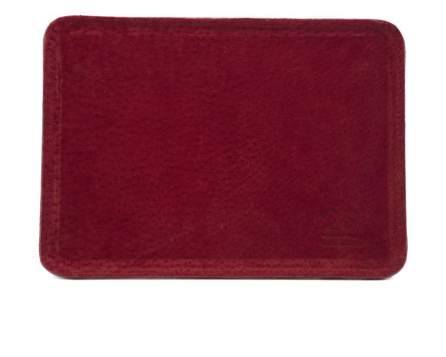Mouse Pad Table Pelle Rossa Selezione Zanolli 164469 9382202red