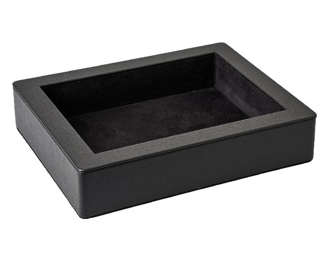 Svuotatasche in ecopelle nero