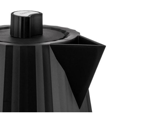 Electric Kettle Plisse Black Alessi 166212 902mdl061b