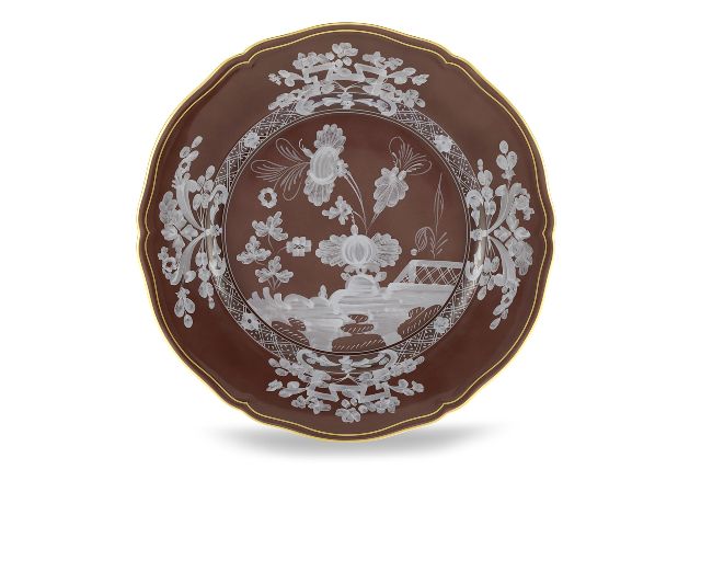 Segnaposto oriente italiano castagna porcellana