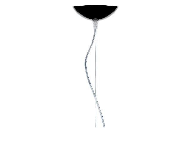 Lampada Sospensione Fly Colore Nero Lucido Kartell