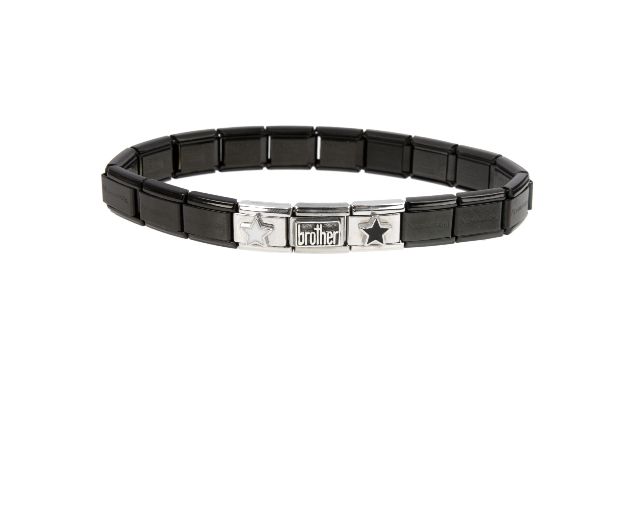 Bracelet Composable Steel Brother Nomination 161665 754brcbrother