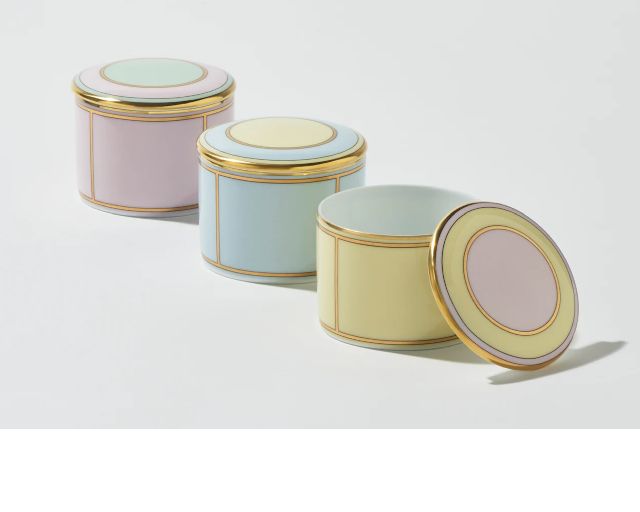 Box With Lid Diva Porcelain Yellow Richard Ginori 183629 F01700co4000080d01