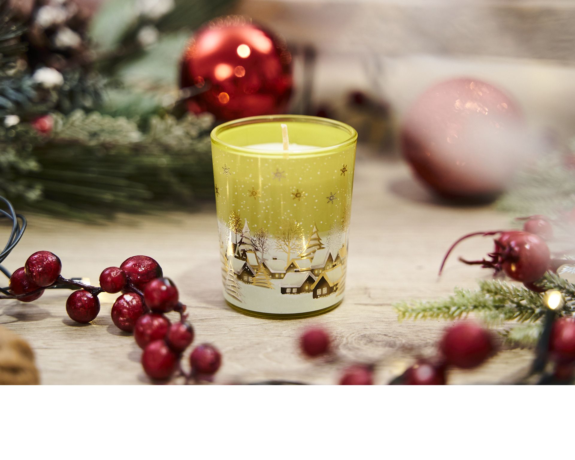 Idea Regalo Natale Bicchiere Portacandela Profumata Giallo Alla Vaniglia Selezione Zanolli 184077 592n8638or