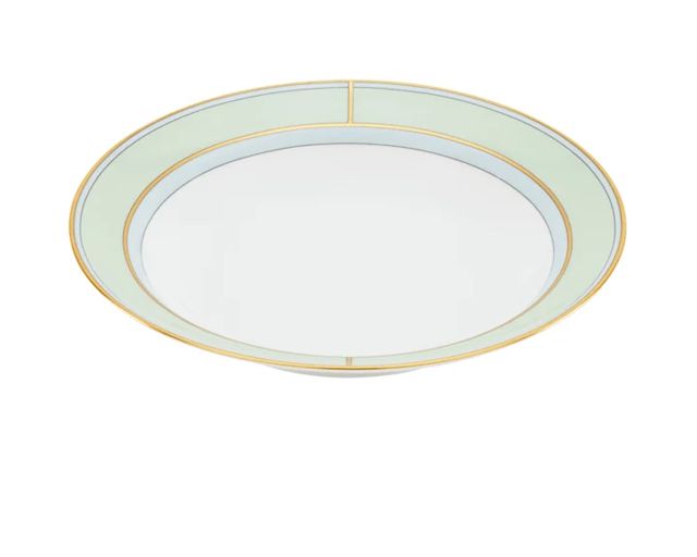 Deep Plate Diva Porcelain Green Richard Ginori 183589 F00800pt2100240d00