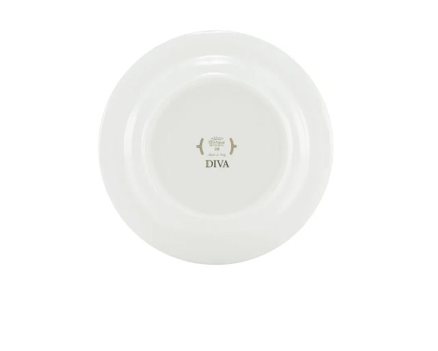 Deep Plate Diva Porcelain Green Richard Ginori 183589 F00800pt2100240d00