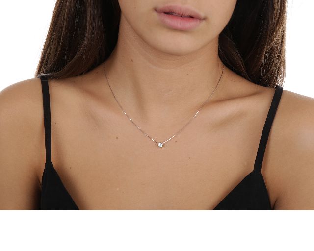 Necklace Gold 750 With Diamonds Selezione Zanolli