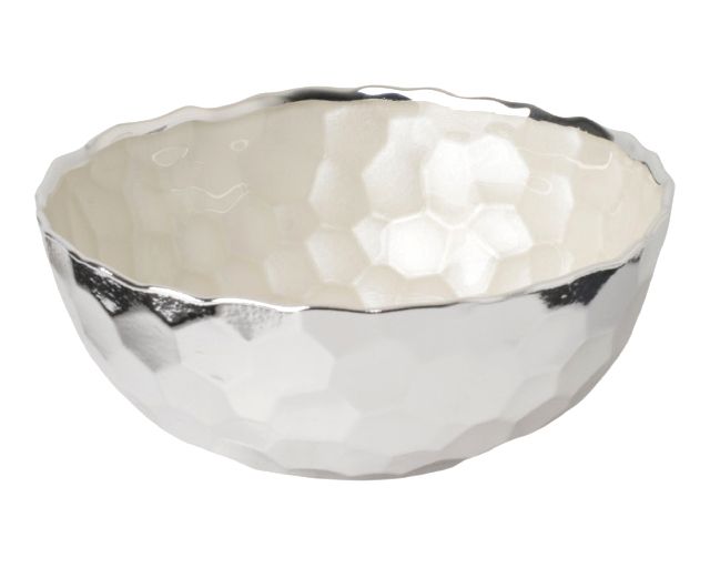 Bowl martellato mother-of-pearl