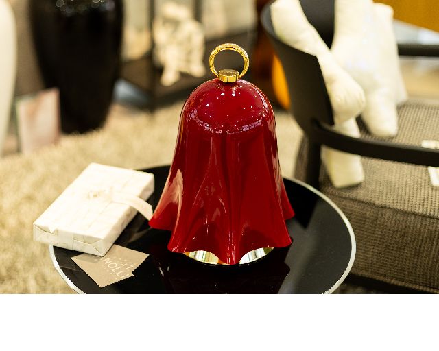 Table Lamp Fantasmino Xl Murano Glass Red And Milk White Venini 183767 93184763rvla