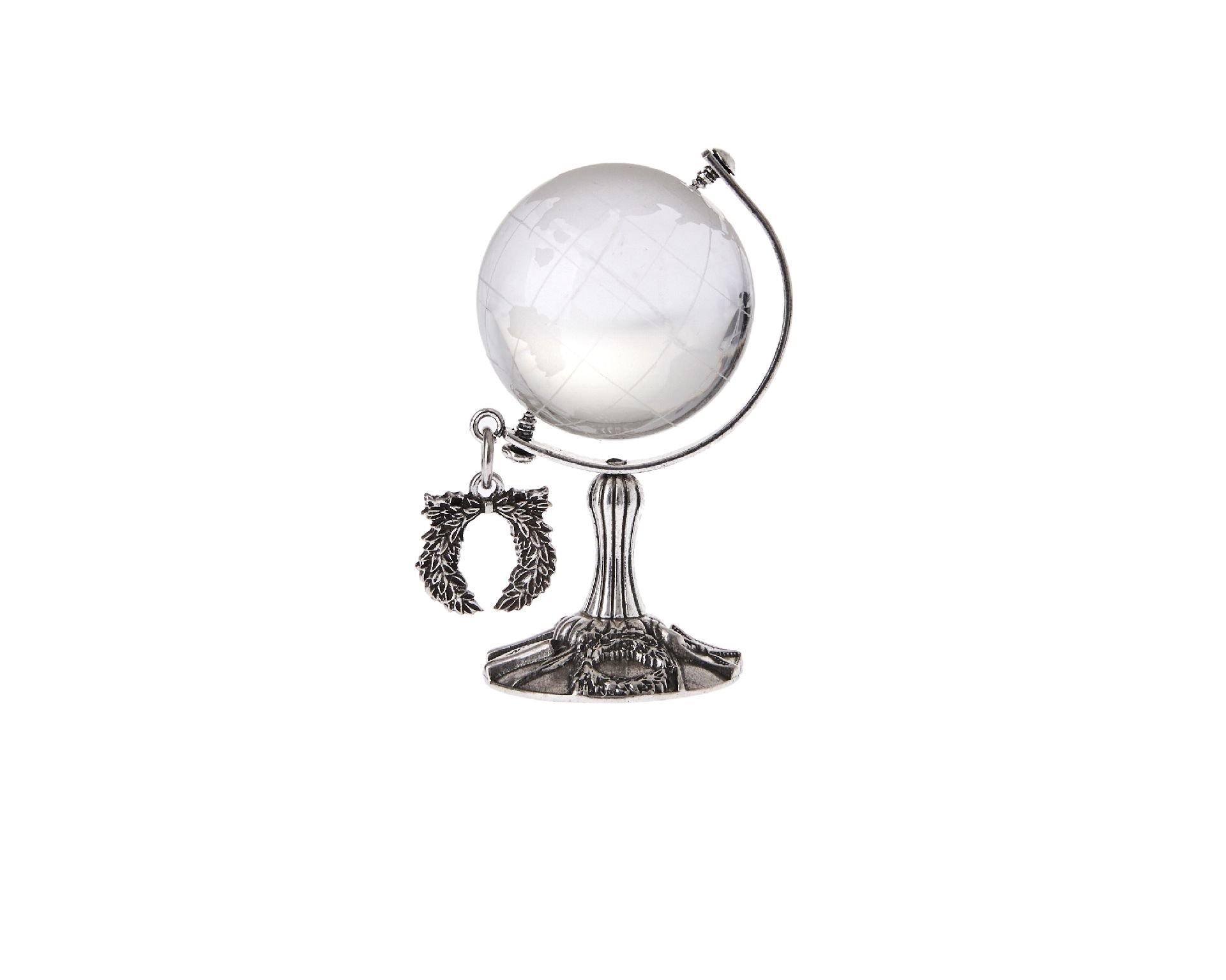 Globo Terrestre Con Ciondolo Alloro E Scatola Selezione Zanolli 168795 912mz20082