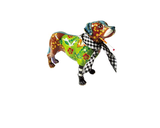 Dog kurt hand painted
