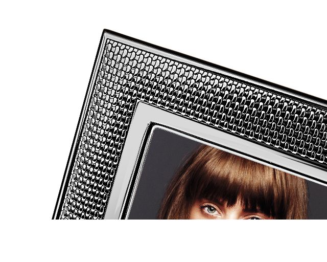 Picture Frame Milano Bilaminated Silver Selezione Zanolli 145033 445124363l