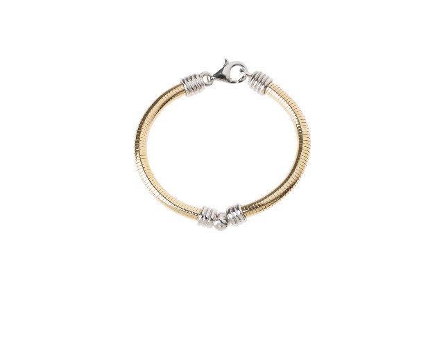 Bracciale Argento Tubogas Con Lavorazione Centrale Selezione Zanolli 164641 834b1830drh