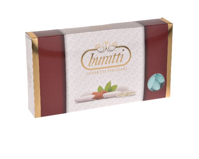 Confetti mandorla pelata azzurra in confezione da 1 kg