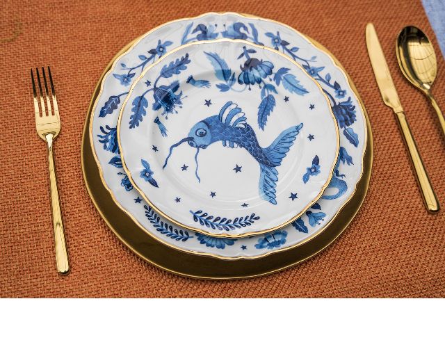 Fruit plate la tavola scomposta porcelain