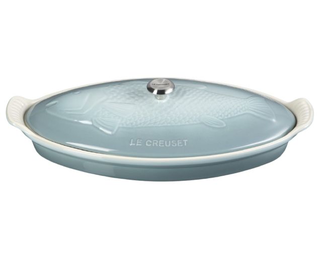 Pesciera tradition gres sea salt con coperchio
