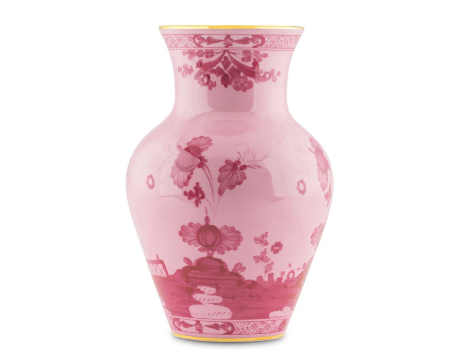Ming Vase Oriente Italiano Porpora Porcelain Richard Ginori 189272 F01602g61320250a62