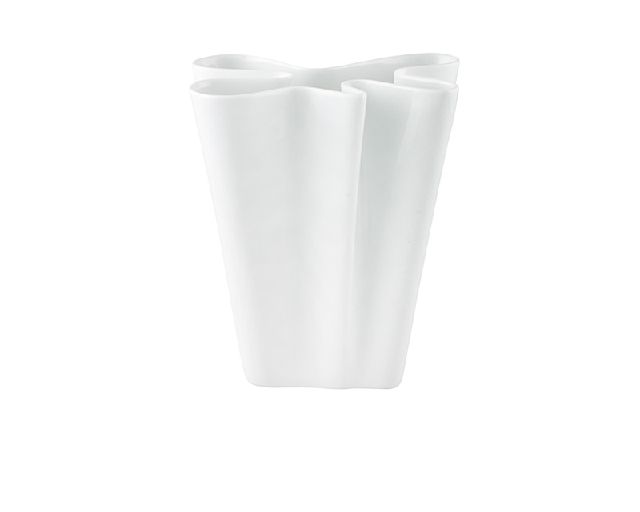 Vaso flux porcellana bianco