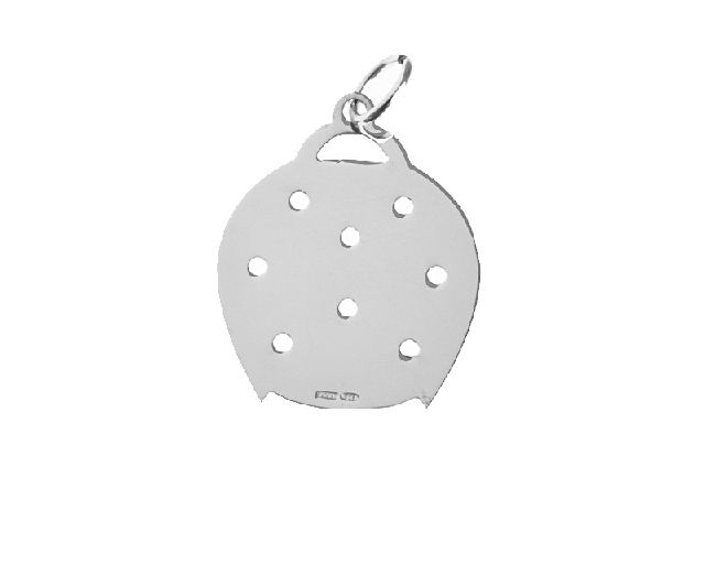 Pendant ladybug silver