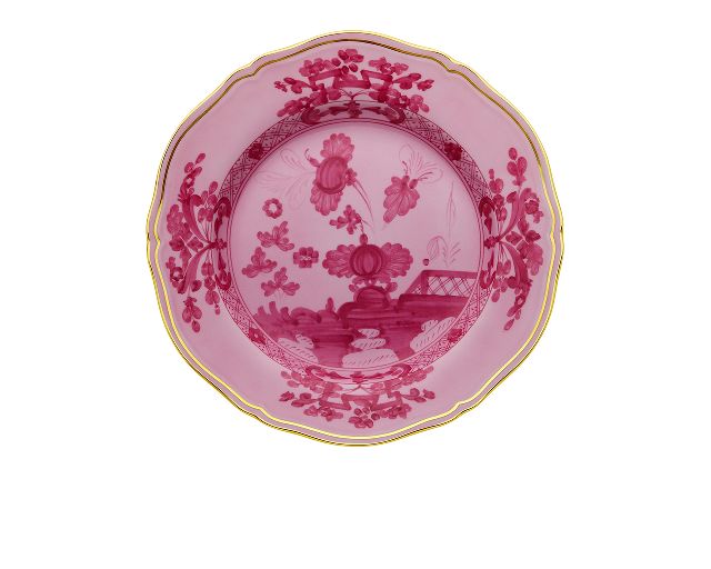 Dinner plate oriente italiano porpora porcelain