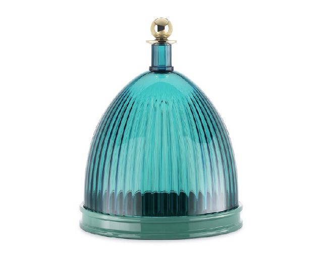 Contenitore la coupole verde