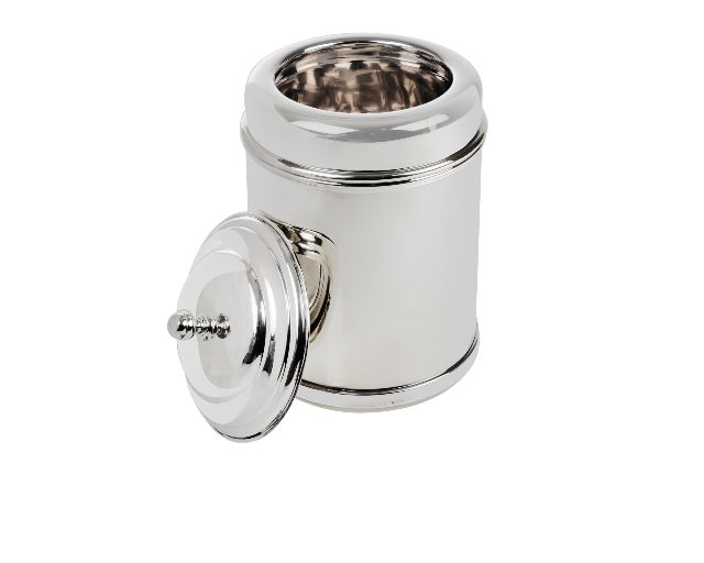 Thermos Ice Bucket English Silver With Lid Selezione Zanolli