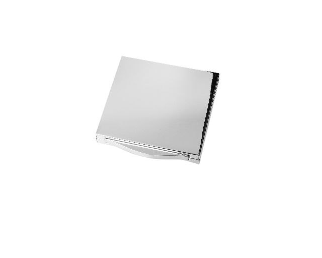 Specchietto silver plated a scomparsa