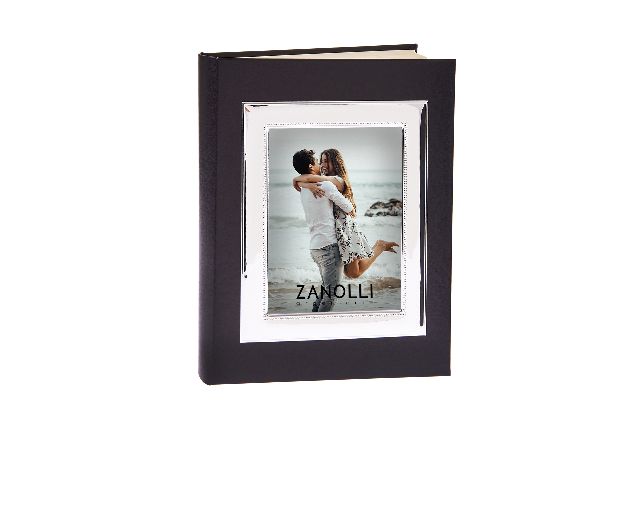 Album portafoto argento pvd con cornice