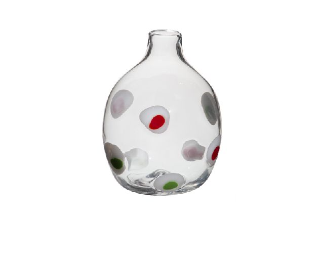 Vase singleflower italia murano glass