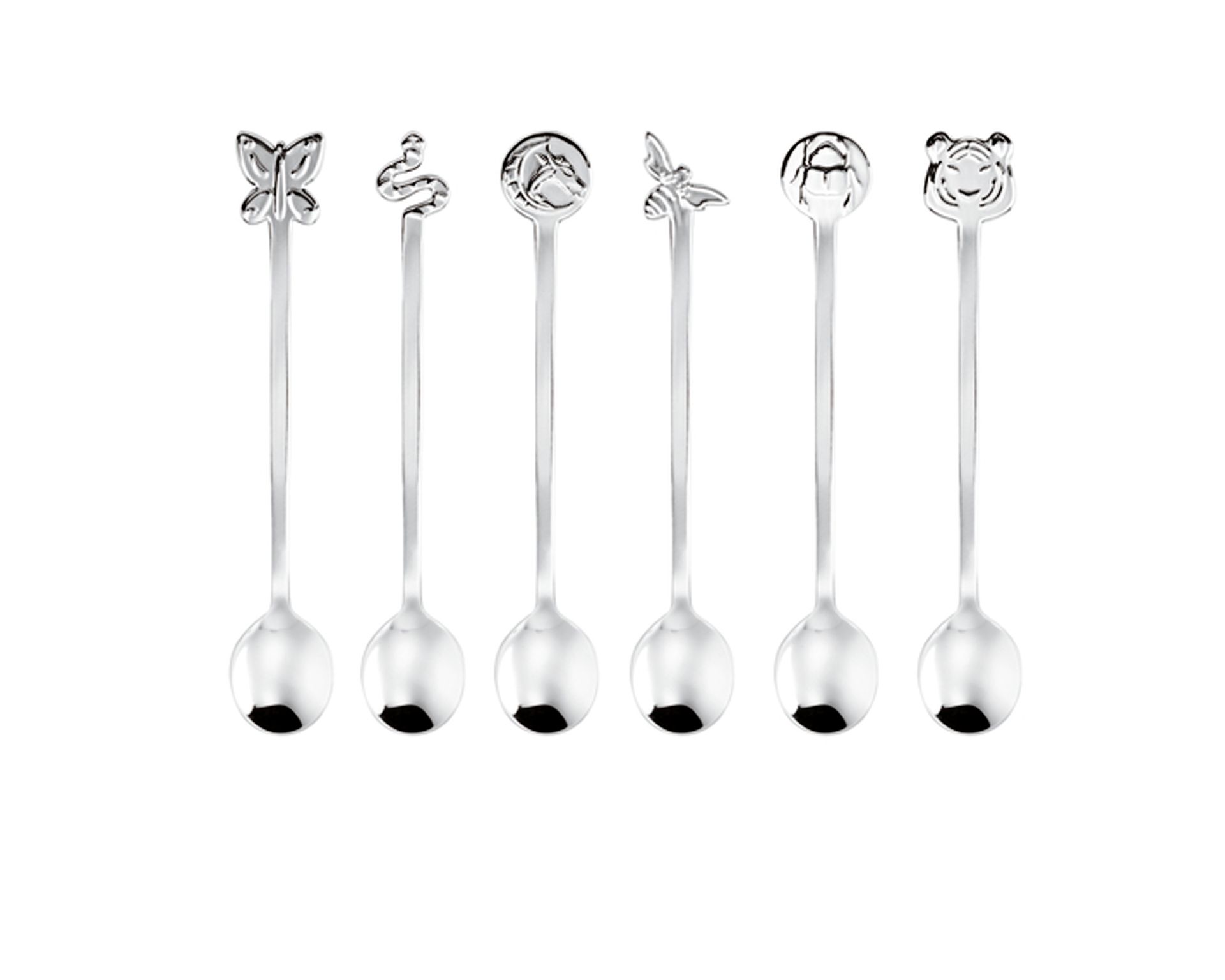 Set Cucchiaini Party Fashion Acciaio 6 Pezzi Sambonet 149903 73552549c42