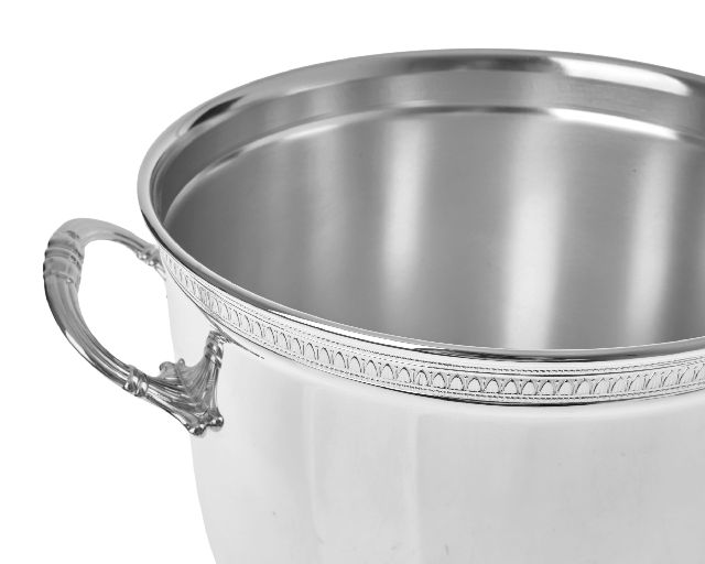 Champagne Bucket Silver Plated In Empire Style Selezione Zanolli