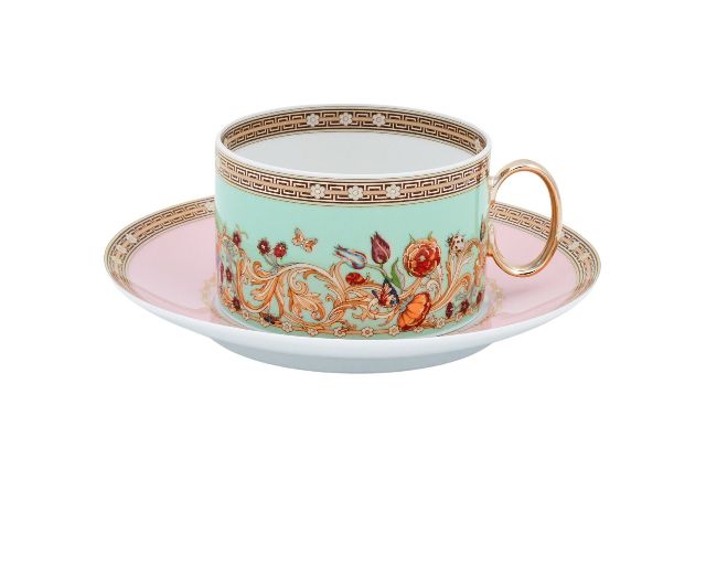Tazza the le jardin porcellana con piattino