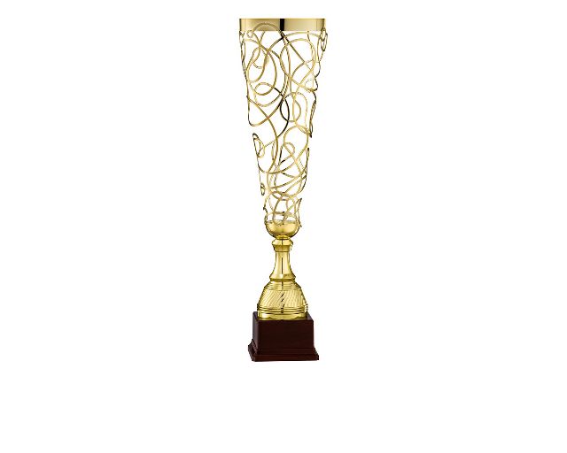 Cup with plastic base