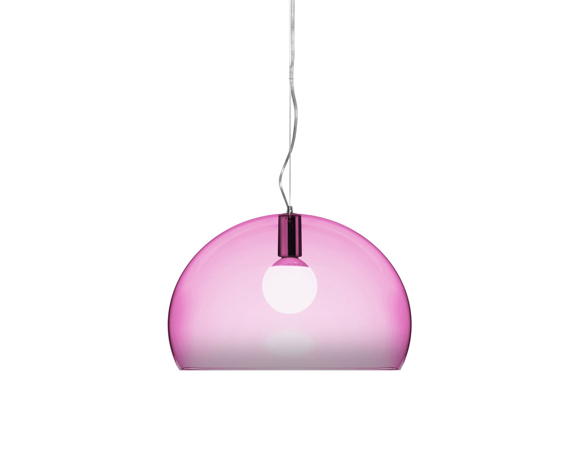 Lampada Sospensione Fly Colore Rosa Kartell 148410 90609030k7