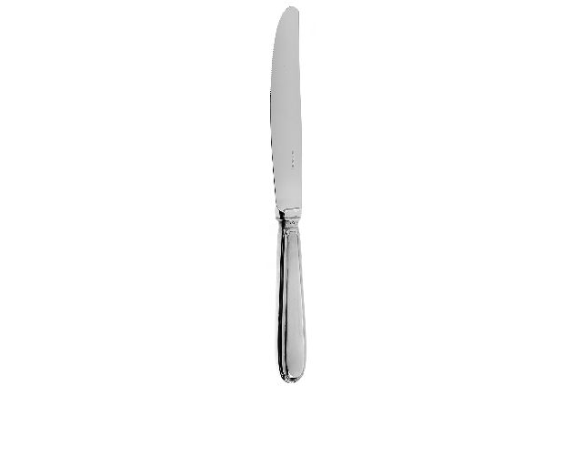 Table knife baroque nickel silver with hollow handle
