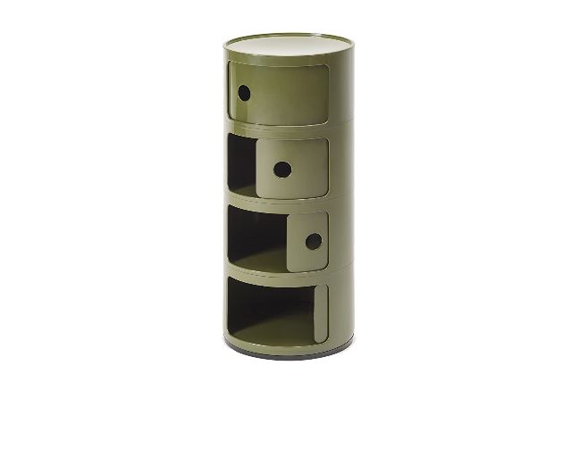 Drawer Componibile Four Elements Green Kartell
