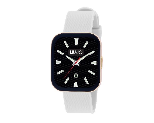 Smartwatch donna voice curved gold