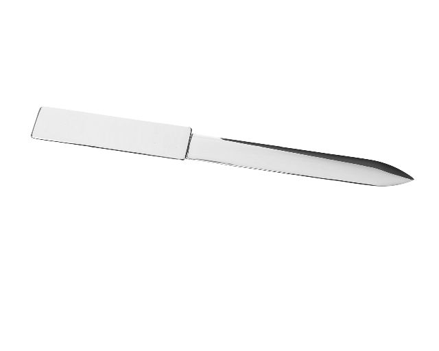 Paper knife classic silver plated