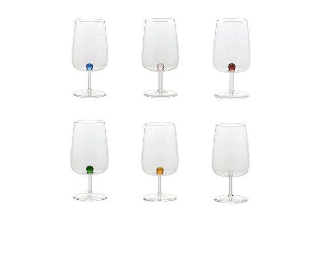 Confezione di calici bilia 6 pezzi assortiti