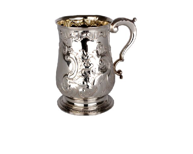 Mug argento 263 grammi londra (gb) 1771-1772