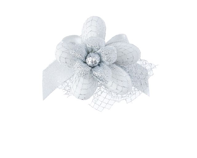 Favor sugared almonds silver