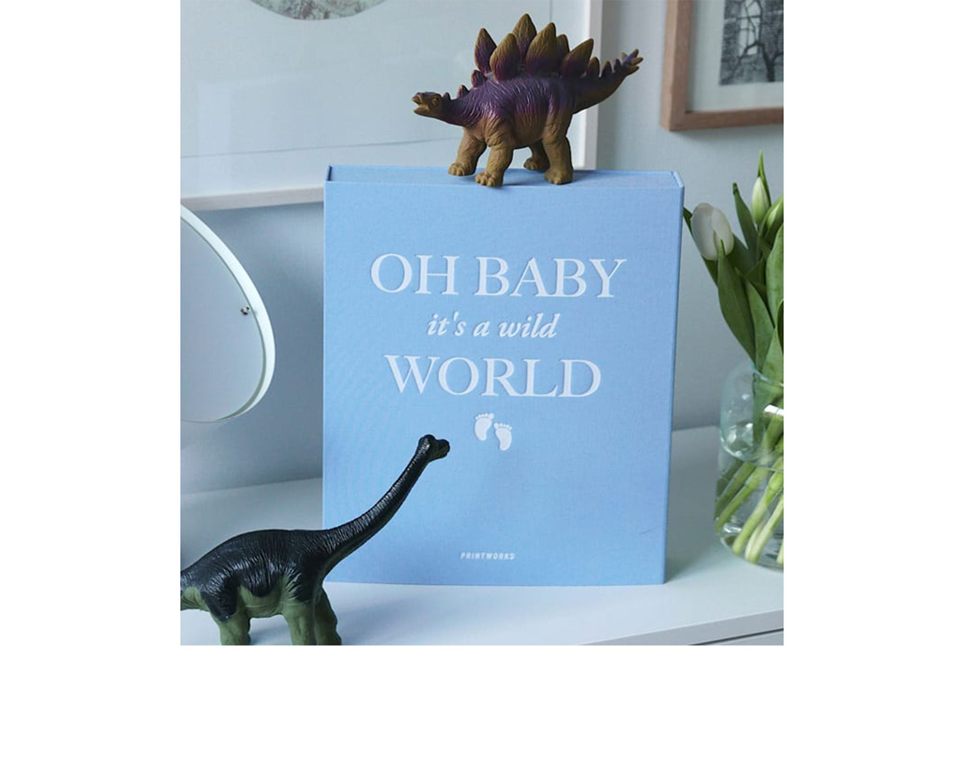 Photo Album Oh Baby Its A Wild Worl Blue Printworks 166334 956pw00520