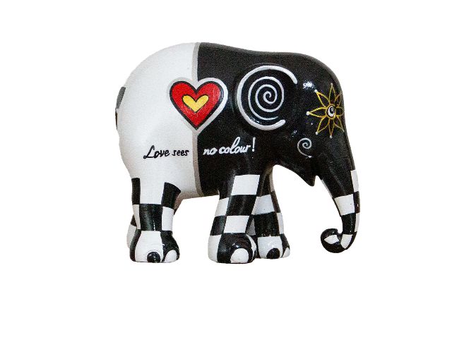 Elephant parade love sees no colour