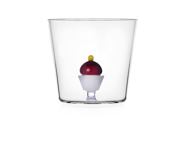 Idea regalo natale bicchiere tumbler pasticcino marrone sweet and candy