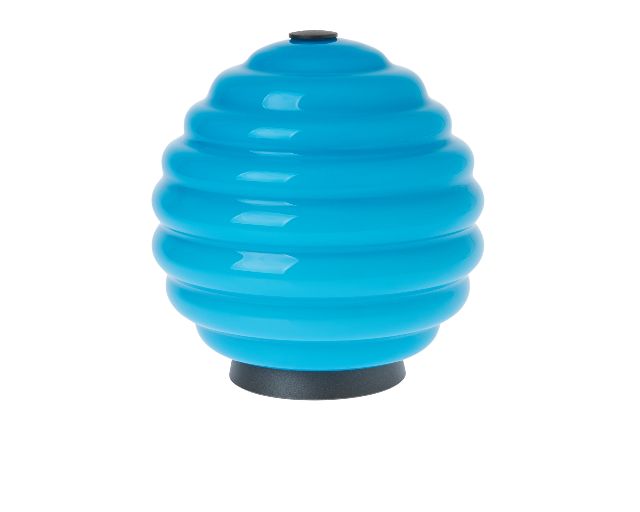Lampada da tavolo deco luce vetro di murano acquamare