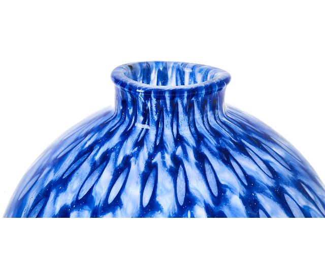 Vase Sfera Blue Balletton Murrina Murano Venezia