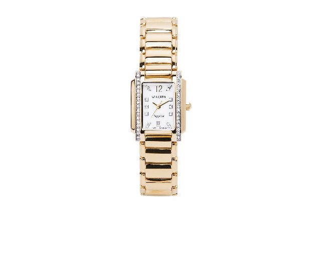 Orologio da polso donna confident acciaio con zirconi