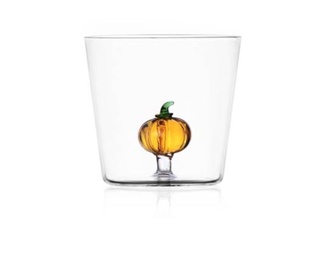 Bicchiere tumbler vegetables zucca