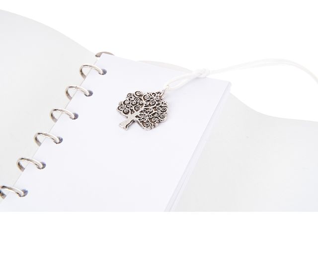 Block Notes With Tree Of Life Pendant And Box Selezione Zanolli 168777 912mz20462
